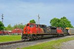 CN train 116 at Holly